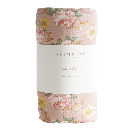 Muslin Swaddle | English Garden