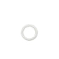 Modern Tribal Band Ring | White Clear