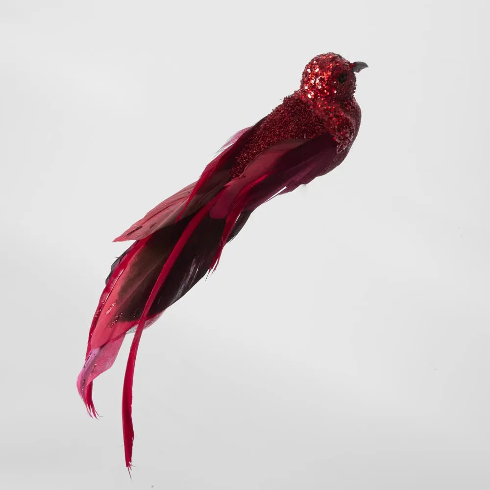 Calypso Clip on Bird | Red
