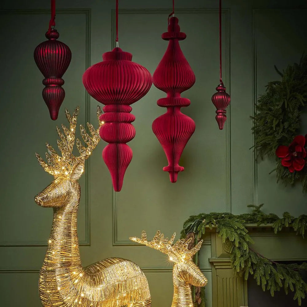 Giant Paper Cresting Finial | 100cm High