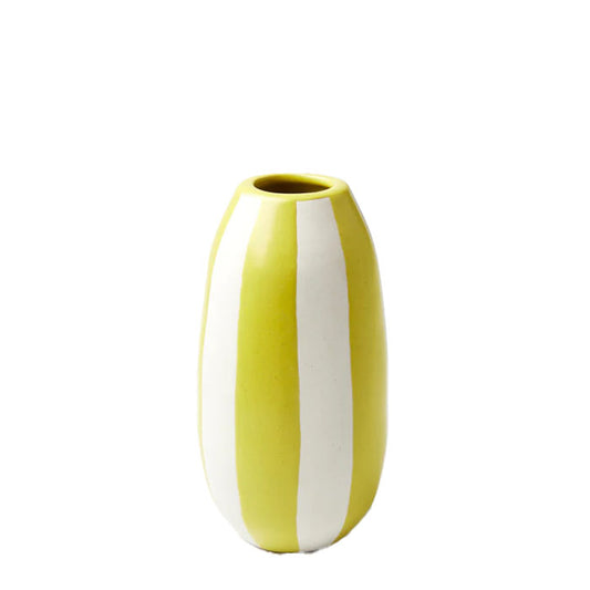 Dose Vase | Citron Stripe