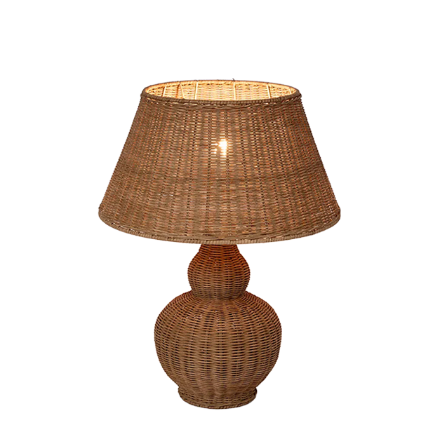 Long Island Rattan Table Lamp