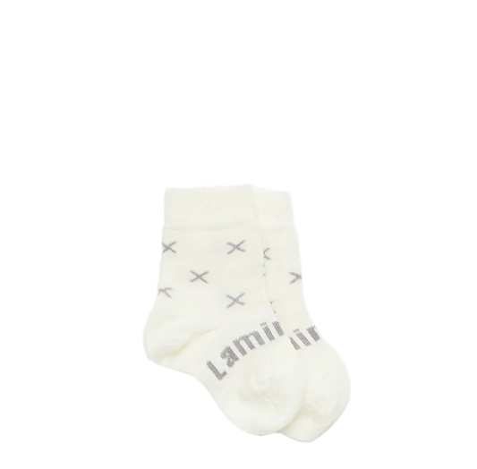 Baby Merino Wool Crew Socks | Fox