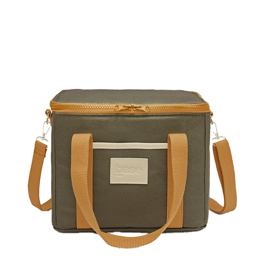 Mini Cooler Bag | Khaki Block
