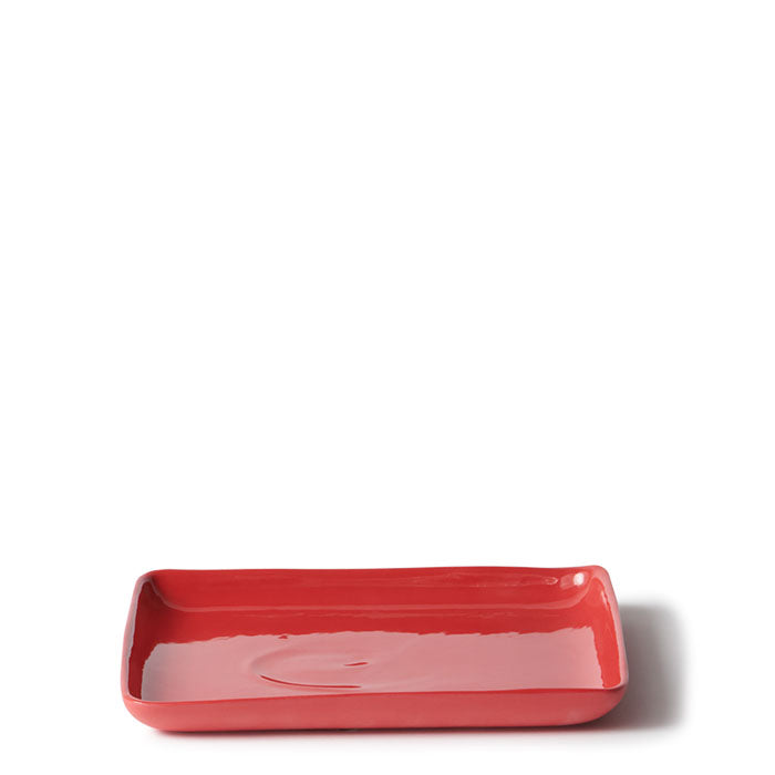 Square Platter | Red | M