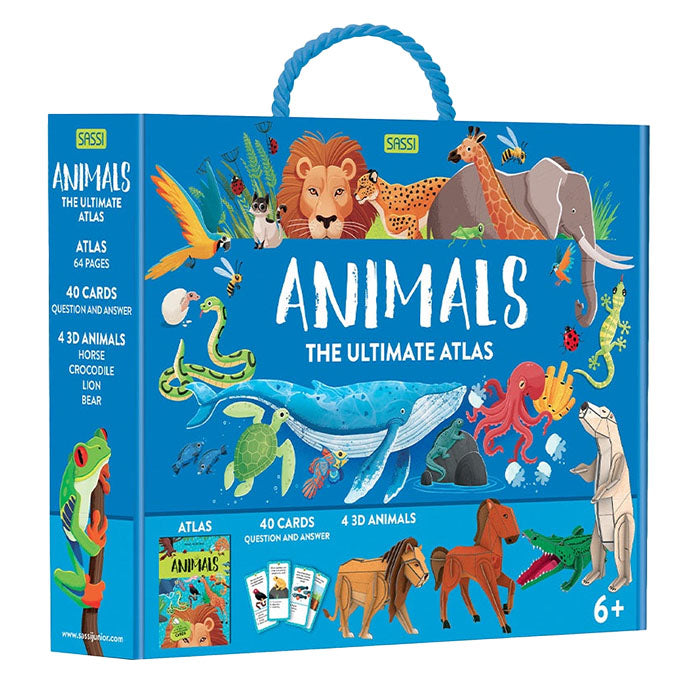 Ultimate Atlas + Puzzle Set | Animals