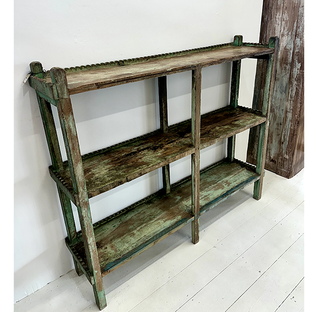 Shelf | Green Patina | 140 x 32 x 117cm
