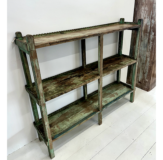 Shelf | Green Patina | 140 x 32 x 117cm