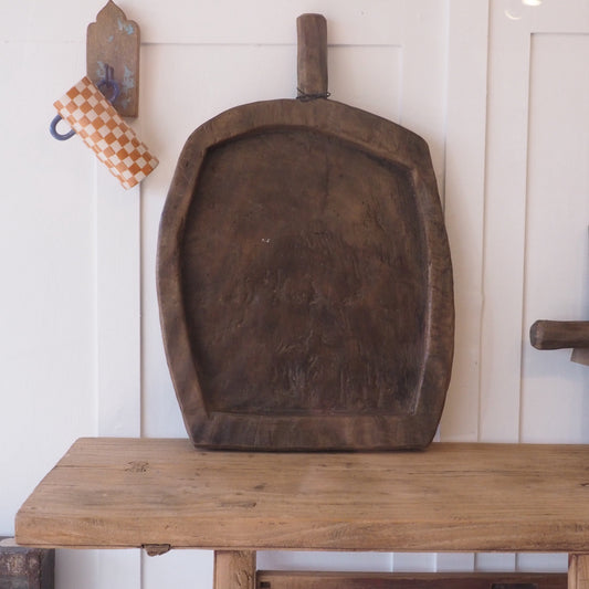 Tray Teak Curved | 43 x 63cm