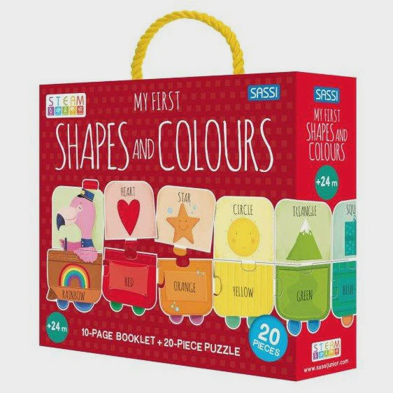 My First Puzzle & Book Set | Shapes  & Colours