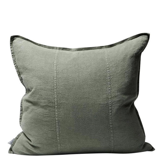 Luca Linen Cushion | Khaki | 50 x 50 cm