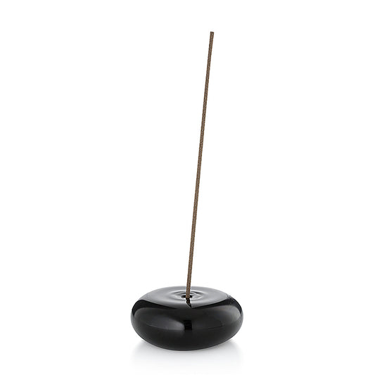 Pebble Incense Holder | Black
