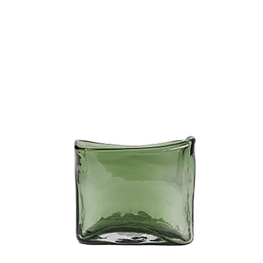 Block Vase | Green | Med