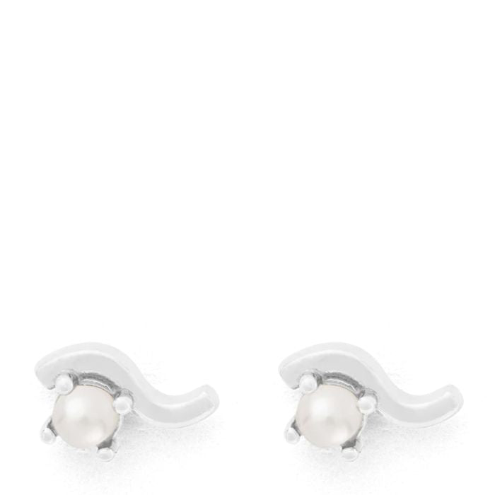 Ripple Studs | Sterling Silver