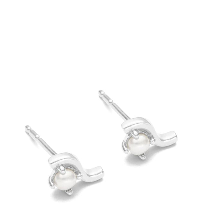 Ripple Studs | Sterling Silver