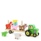 kid o - stacking tractor with animals play set
