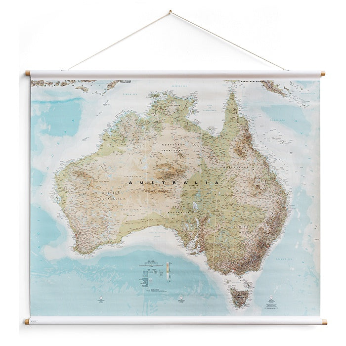 Australia Map | 140 x 110cm